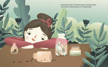 Mali WIELCY. Maria Skłodowska-Curie Książka Edukacyjna od 3 lat