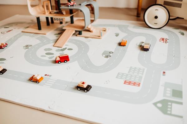 Play & Go Mata Piankowa Puzzle 2w1 130x180cm