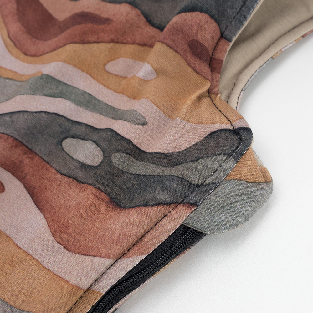 Makaszka Śpiworek Rainbow Mountain 0-12m Organic Jersey