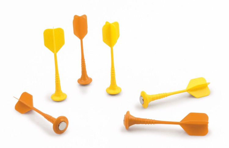 Scratch Rzutki magnetyczne Robaczki 3+