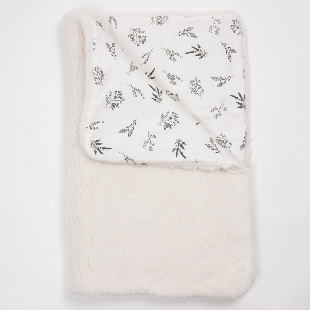 Bimbla Kocyk z barankiem Botanical 0+