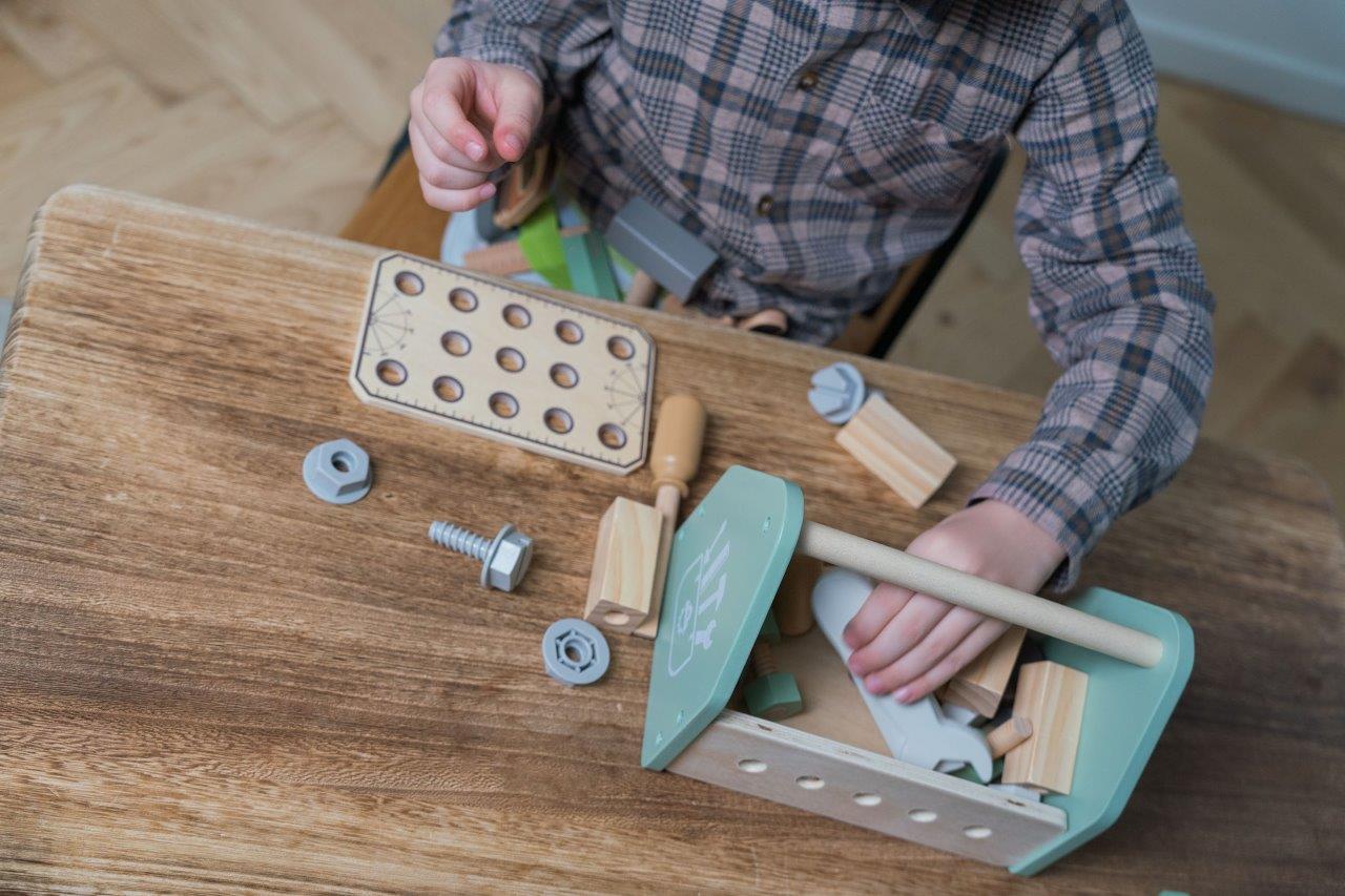 Dantoy Drewniana Skrzynka Narzędziowa Playful Wood 3+