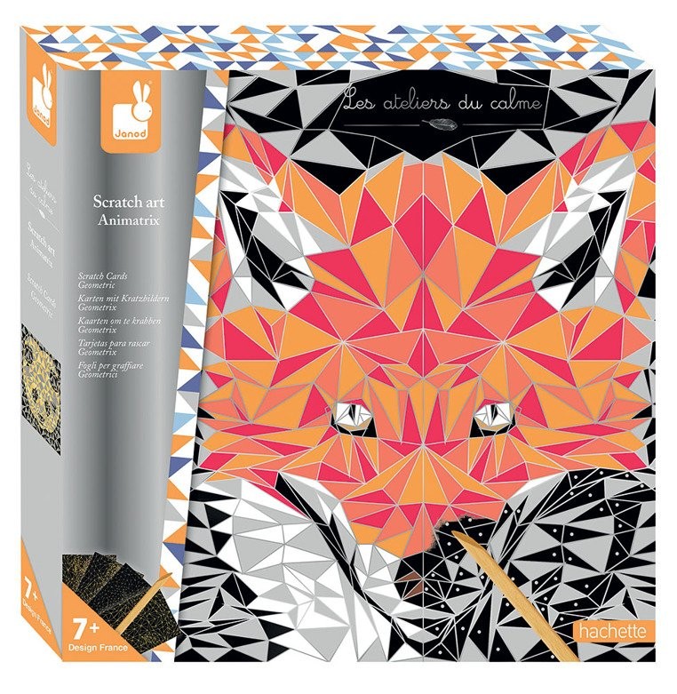 Janod Zestaw Kreatywny do Zdrawpywania Animetrics 7+