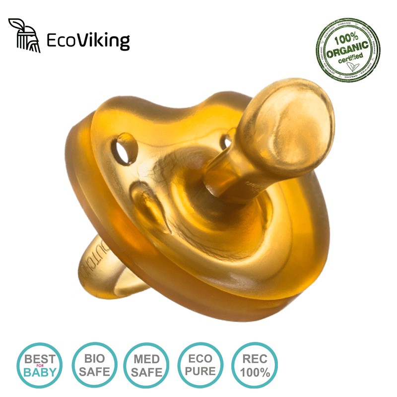Eco Viking Smoczek Anatomiczny Kauczuk Naturalny 6m+