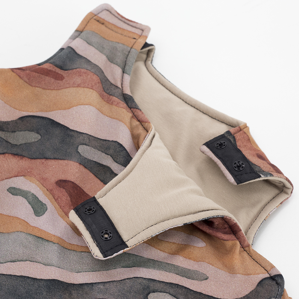 Makaszka Śpiworek Rainbow Mountain 0-12m Organic Jersey