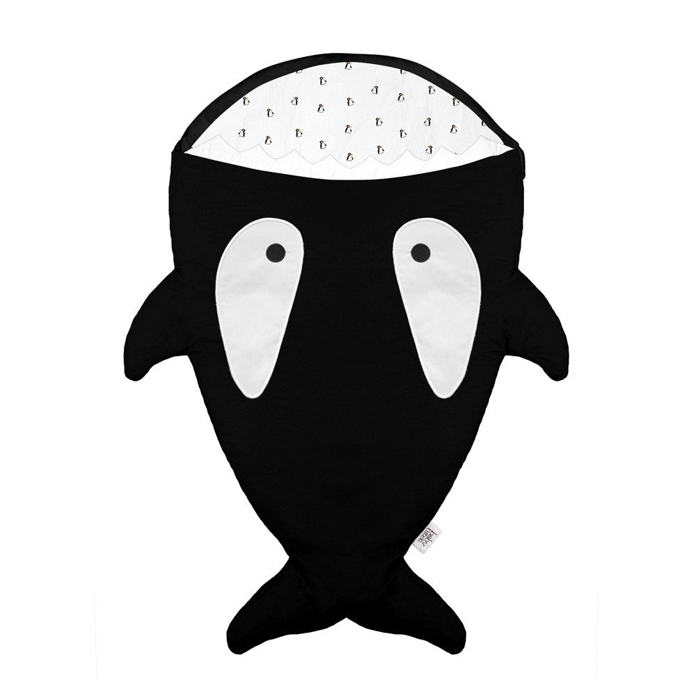 Baby Bites Śpiworek Letni Orca 1-18m Czarny