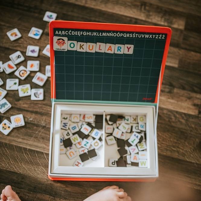 Janod, Magnetyczna układanka Polski Alfabet Magnetibook