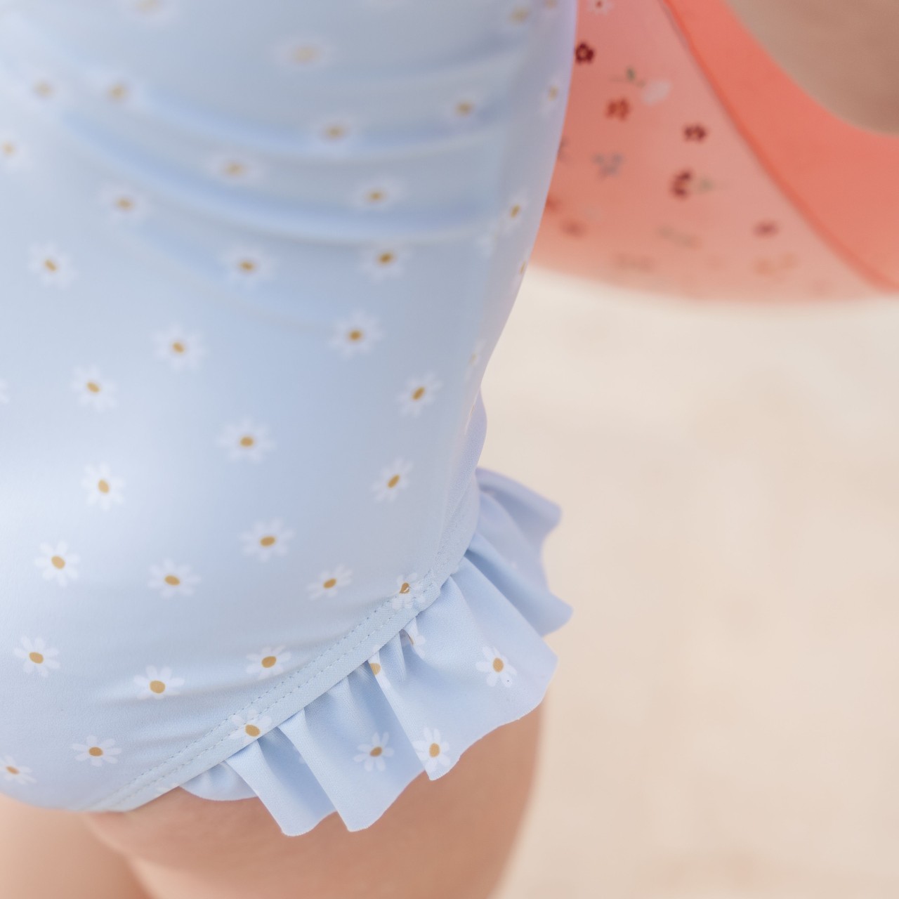 Little Dutch Kostium kąpielowy Daisy Blue 74/80