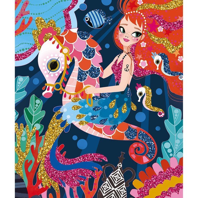 Janod Multi Zestaw Kreatywny Tukan 11 dekoracji 7+