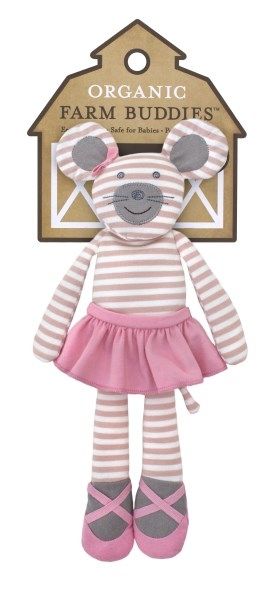 Organic Farm Buddies Grzechotka Królik 0+