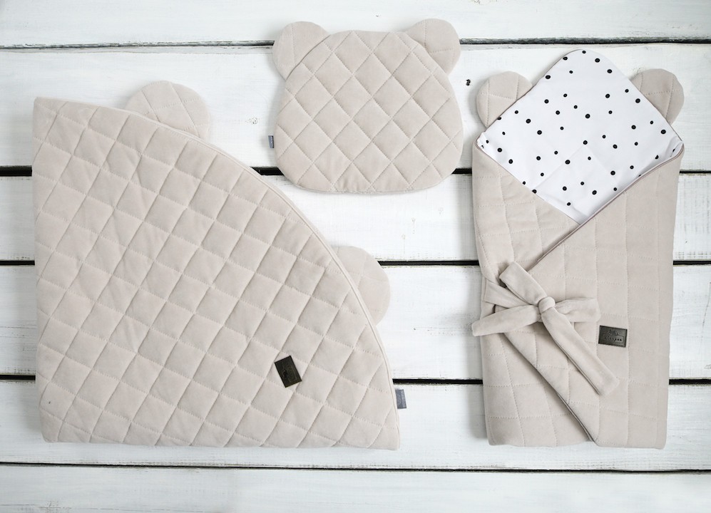 Sleepee Poduszka Misiowa Royal Baby Sand 30cm