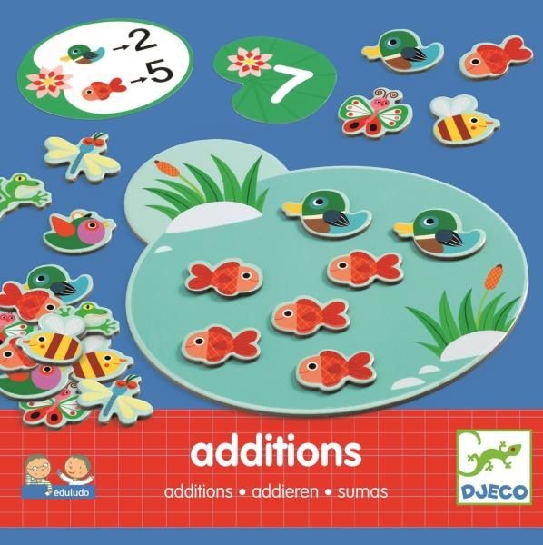 Djeco Eduludo Dodawanie Gra Edukacyjna 4+
