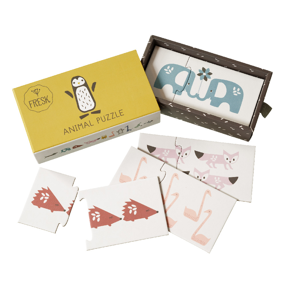 Fresk Puzzle Zwierzątka Edukacyjne 4+ | Puzzle dla dzieci