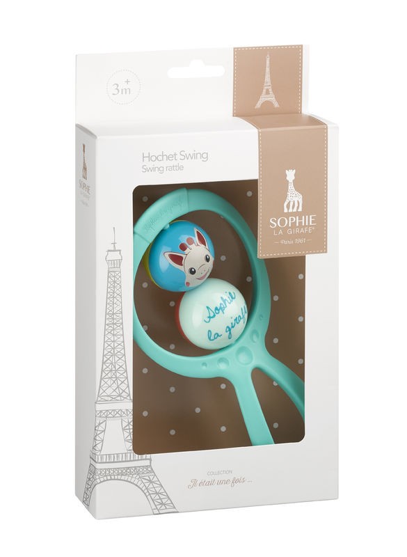 Vulli Grzechotka Klasyczna Niebieska 3m+