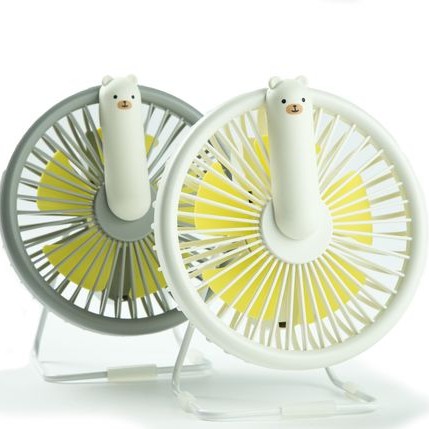 Rabbit&Friends Lampka-wiatraczek Miś Szary 0+