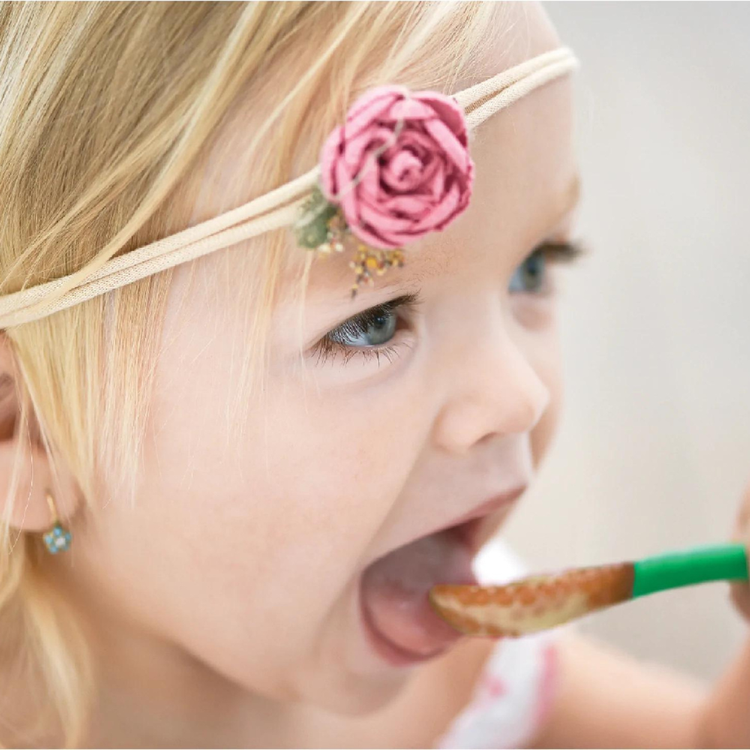 RaZbaby, Pierwsza łyżeczka dla niemowlaka 2szt, czarna i biała