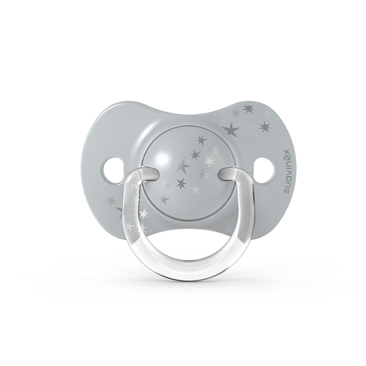 Suavinex Smoczek Fizjologiczny SX PRO +18m Szara Korona