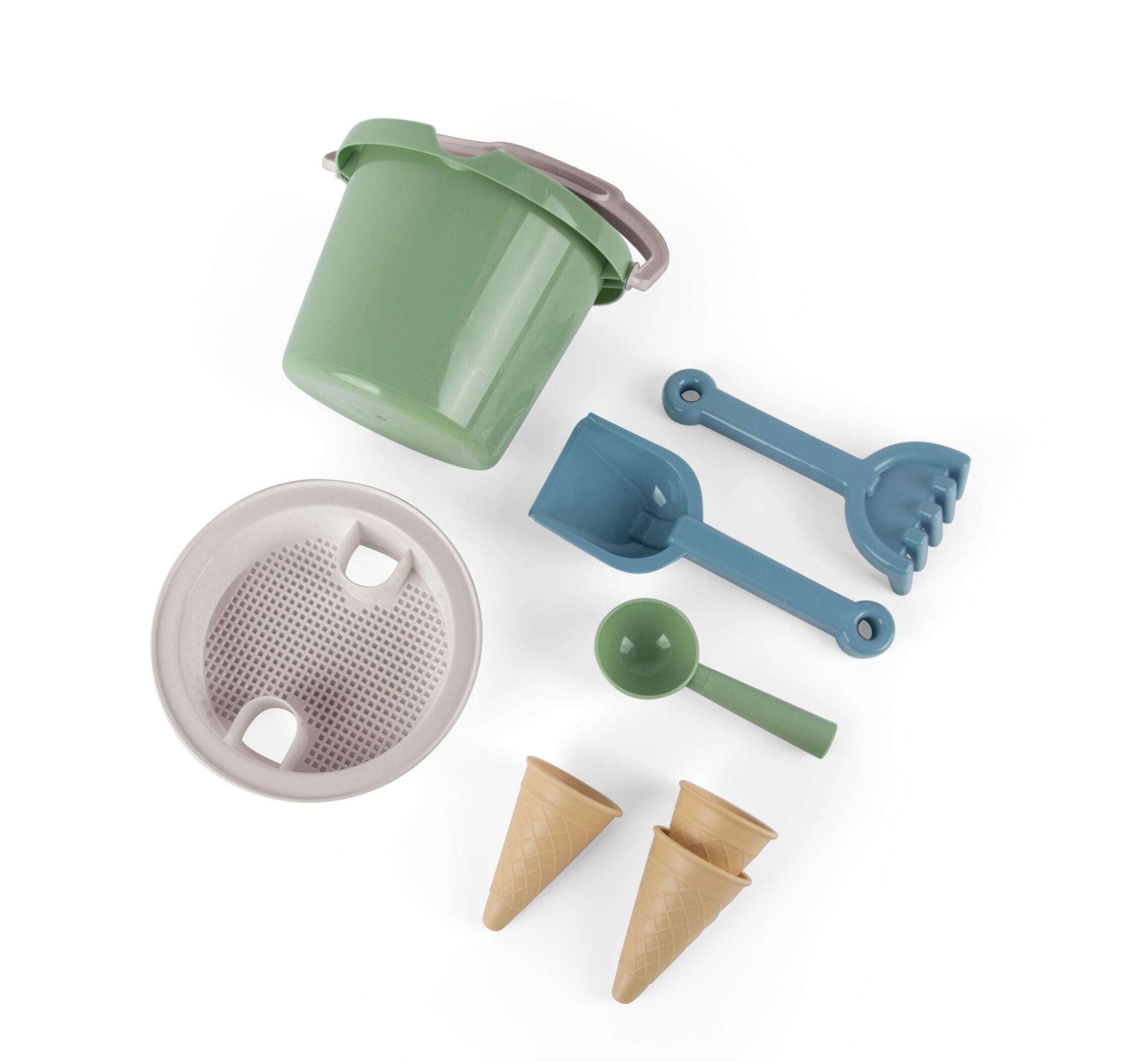 Zestaw do piaskownicy z lodami  thorbjorn zielony