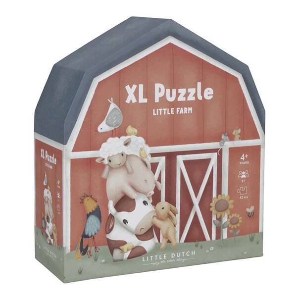 Little Dutch Puzzle XXL Little Farm 42el 4+