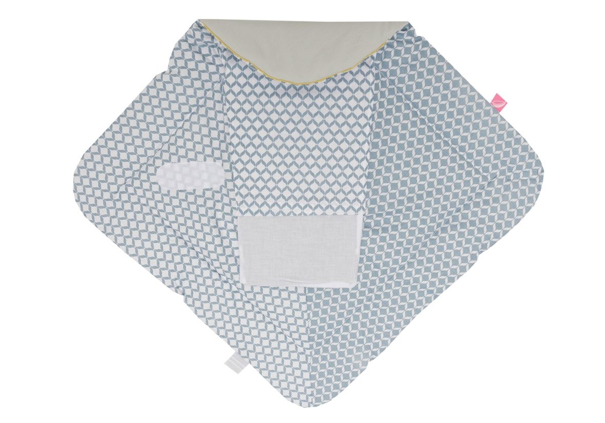 Motherhood Rożek Classics Kokosowy Niebieski 72x72cm