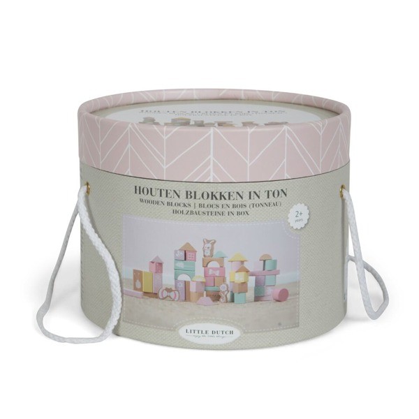 Little Dutch Klocki Różowe 20el 12+