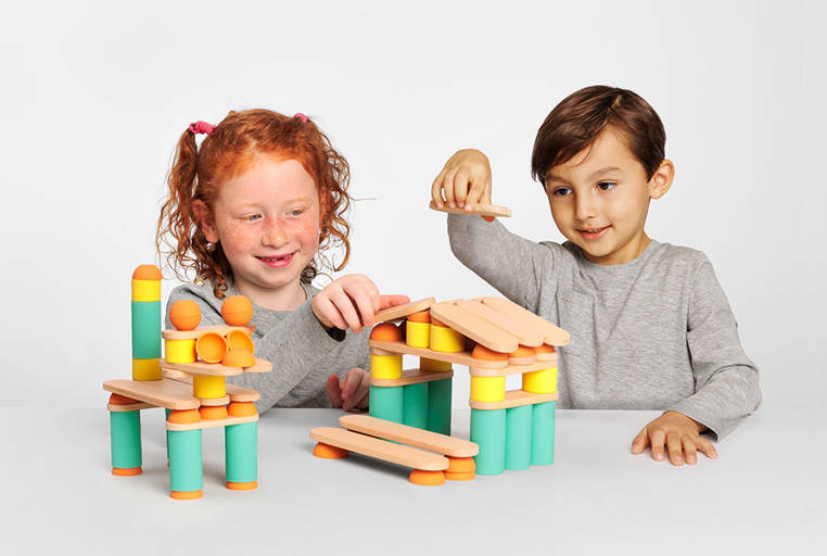 Oppi, Kreatywny Zestaw Konstrukcyjny Stix 108 el. 