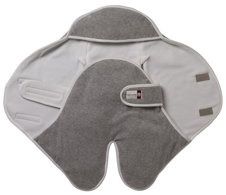 Red Castle Otulacz Babynomade 6-12m Double Fleece Grey/White