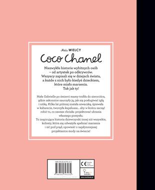 Mali WIELCY. Coco Chanel - Biografia dla dzieci 3+ | Smart Books