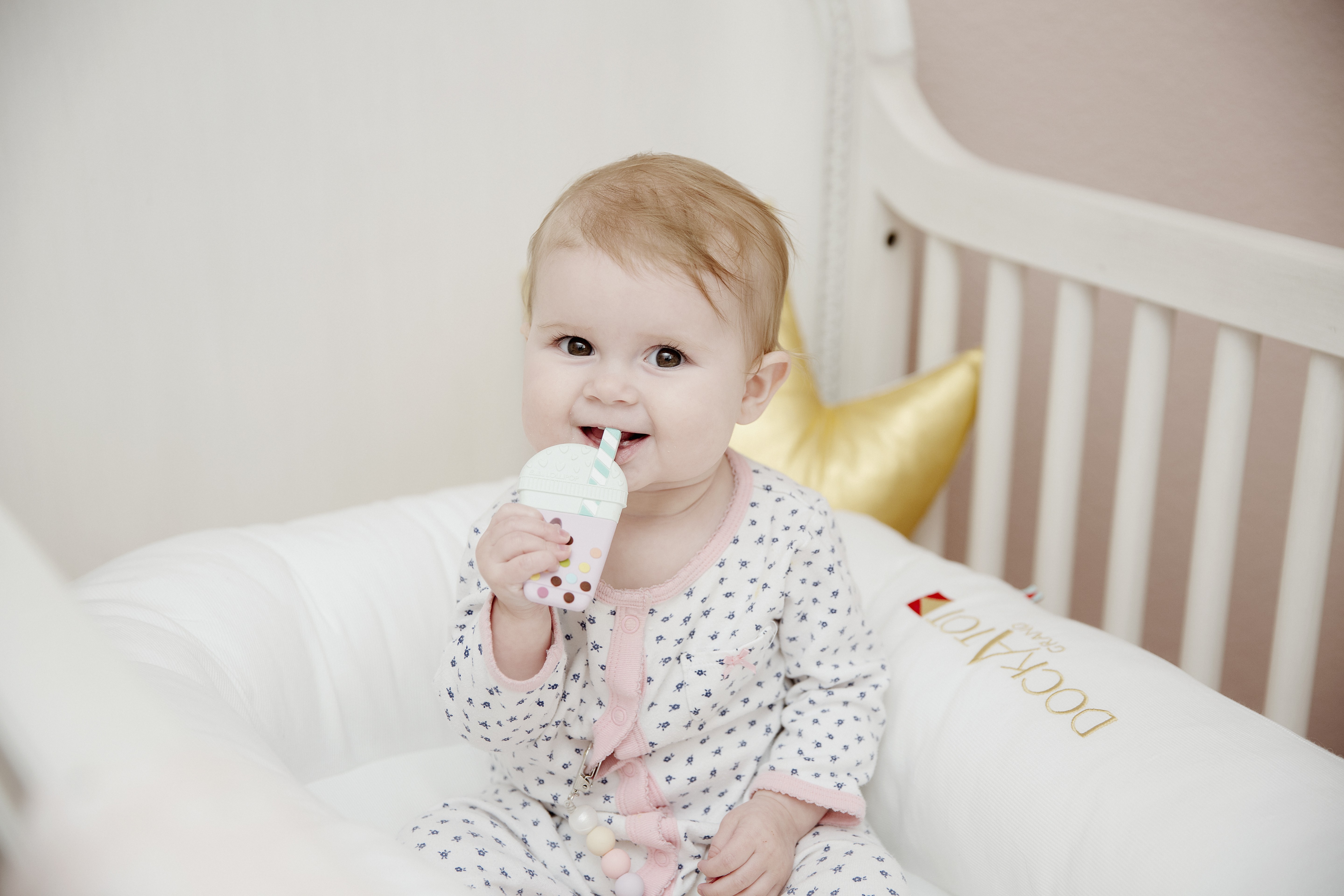 LouLou Lollipop Gryzak Bubble Tea Silikonowy 0+