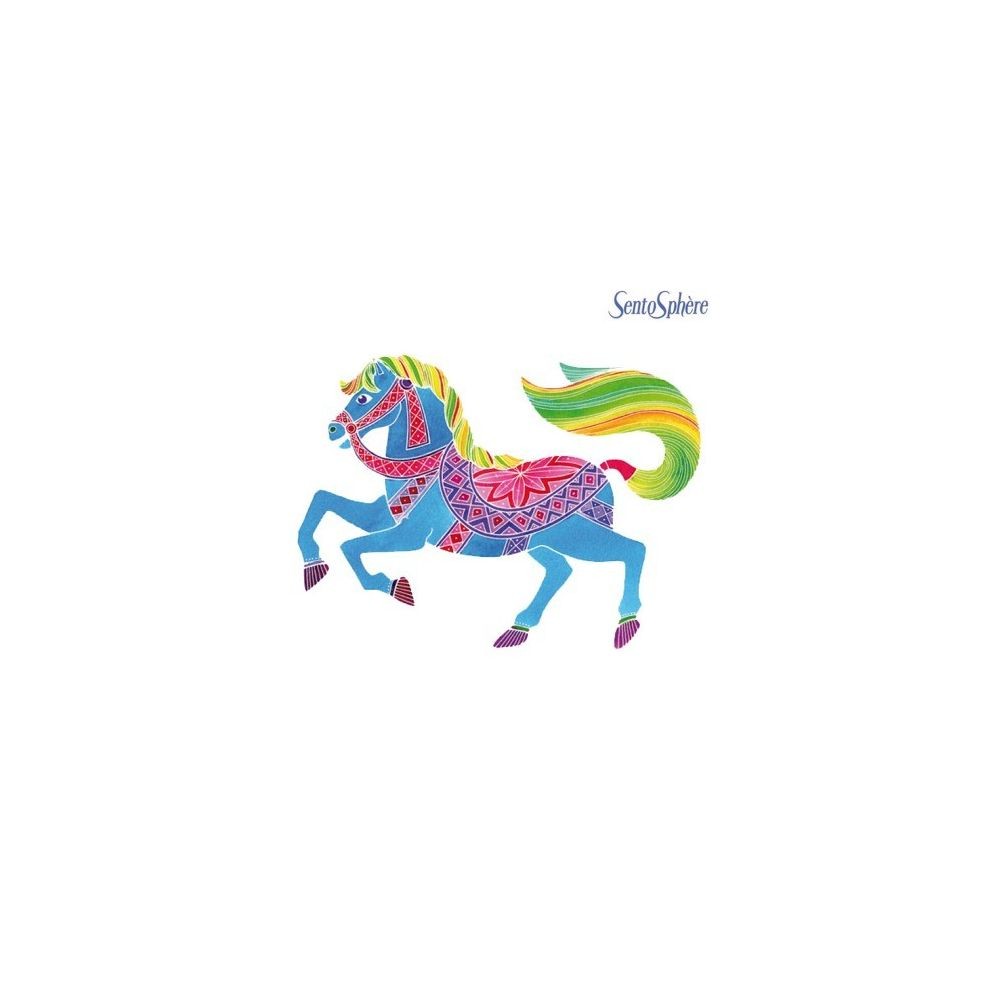 SentoSphere Aquarellum Junior Konie 4 Obrazy 6+