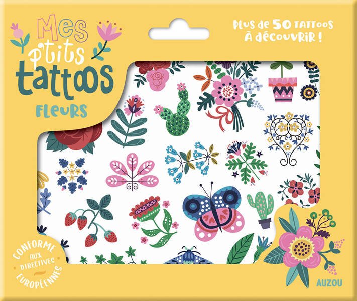 Auzou Tatuaże Kwiaty 3+ lat