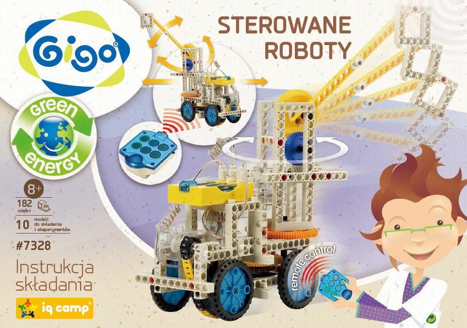 GIGO Robot Zdalnie Sterowany 182el. 8+