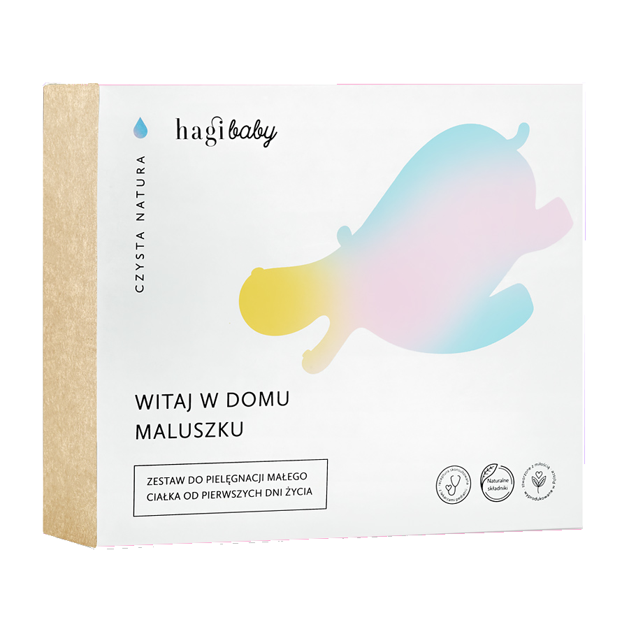 Hagi Baby Zestaw "Witaj w domu maluszku" dla Niemowląt