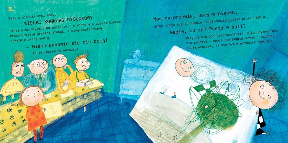 Bajka "Gryzmoł" Dorota Gellner - Książka dla dzieci 4+