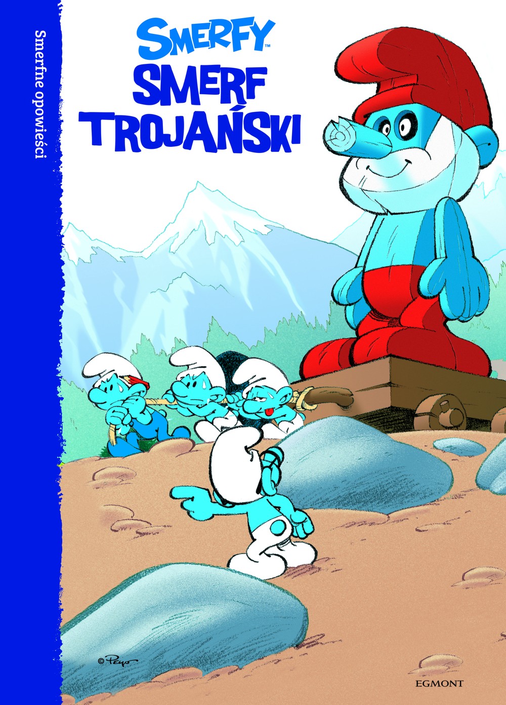 Książka Smerfy - Smerf Trojański 24 strony 3+