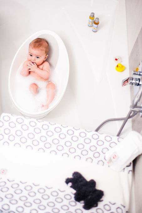 Shnuggle Wanienka Gold z piankowym oparciem 0+