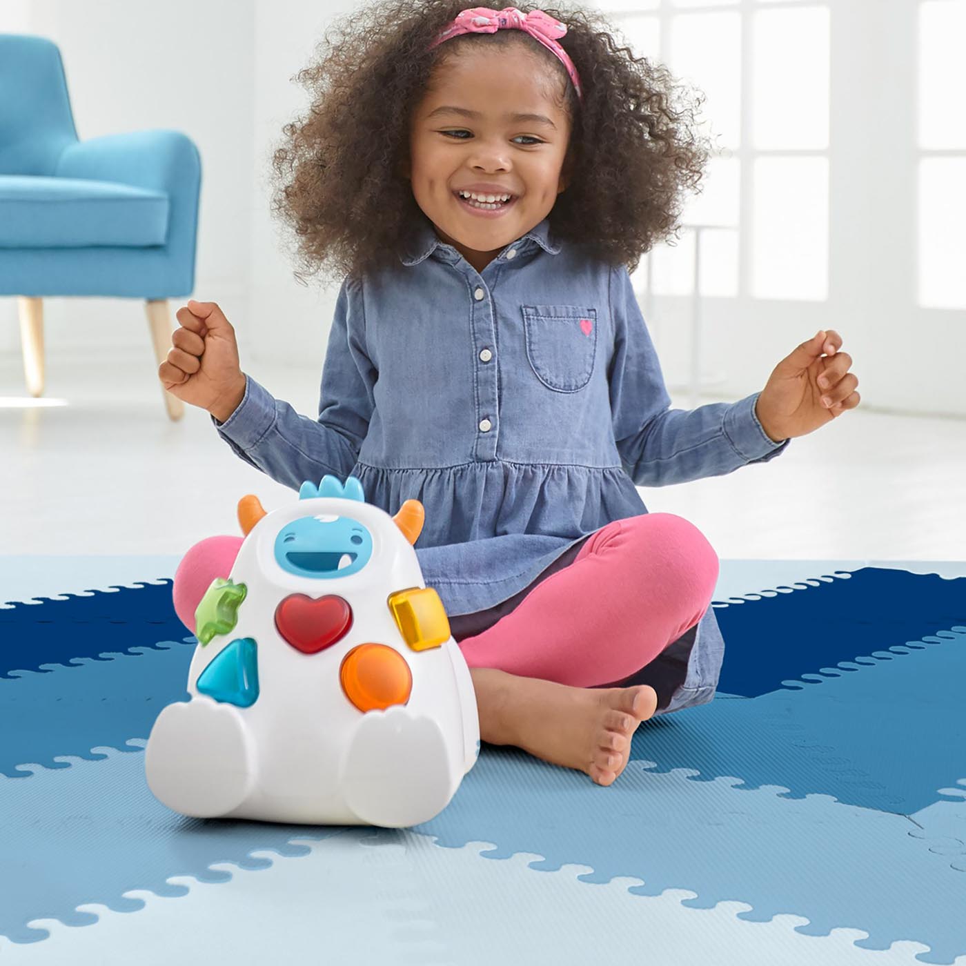 Skip Hop Mata piankowa Playspot Blue Ombre 10m+