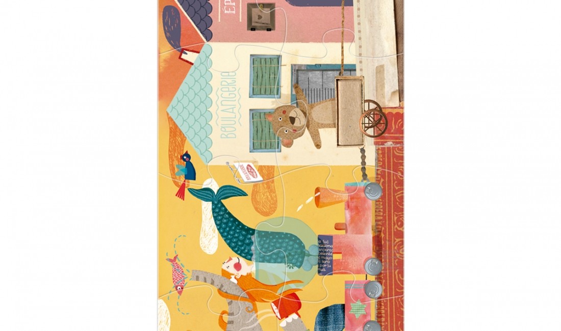 Londji Puzzle "Wesołe Miasto" 100el. 6+