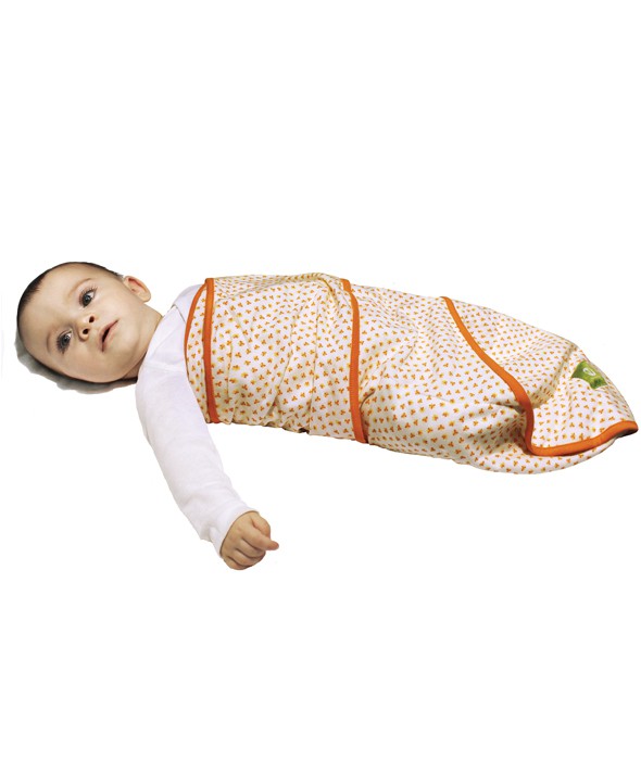 Otulaczek bawełniany NATI NATURALI w kwiaty 0-4m