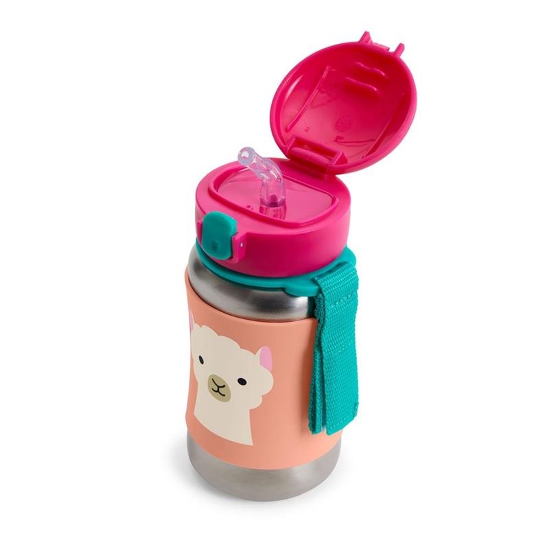 Skip Hop Bidon Stalowy Lama Zoo 350ml 1+