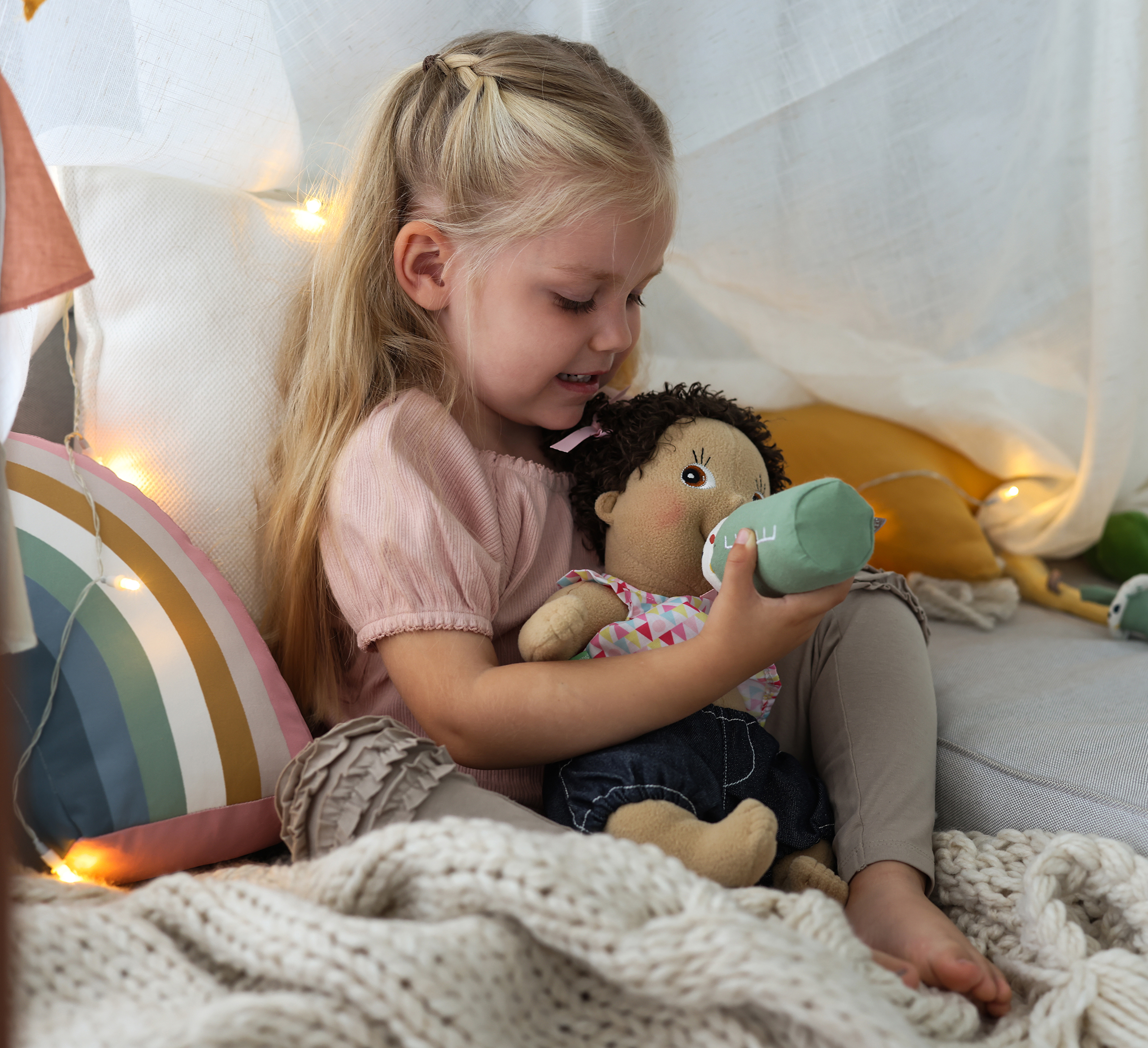 Miękka lalka Mimmi – przytulanka dla dzieci | Rubens Barn