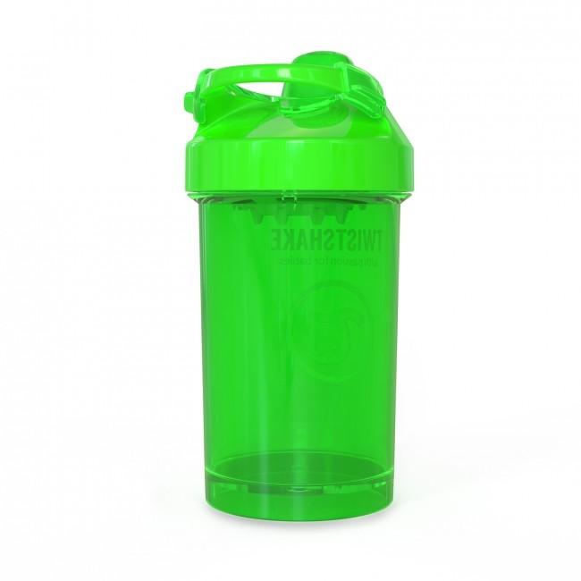 Twistshake Kubek Niekapek z Mikserem Zielony 300ml 8m+