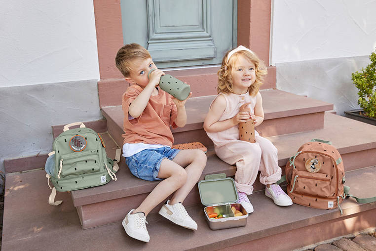 Lassig Plecak Mini Happy Prints Karmelowy 3+