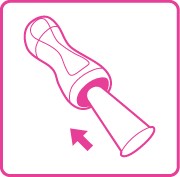 Butelka iiamo go samopodgrzewająca się biało-różowa 0+