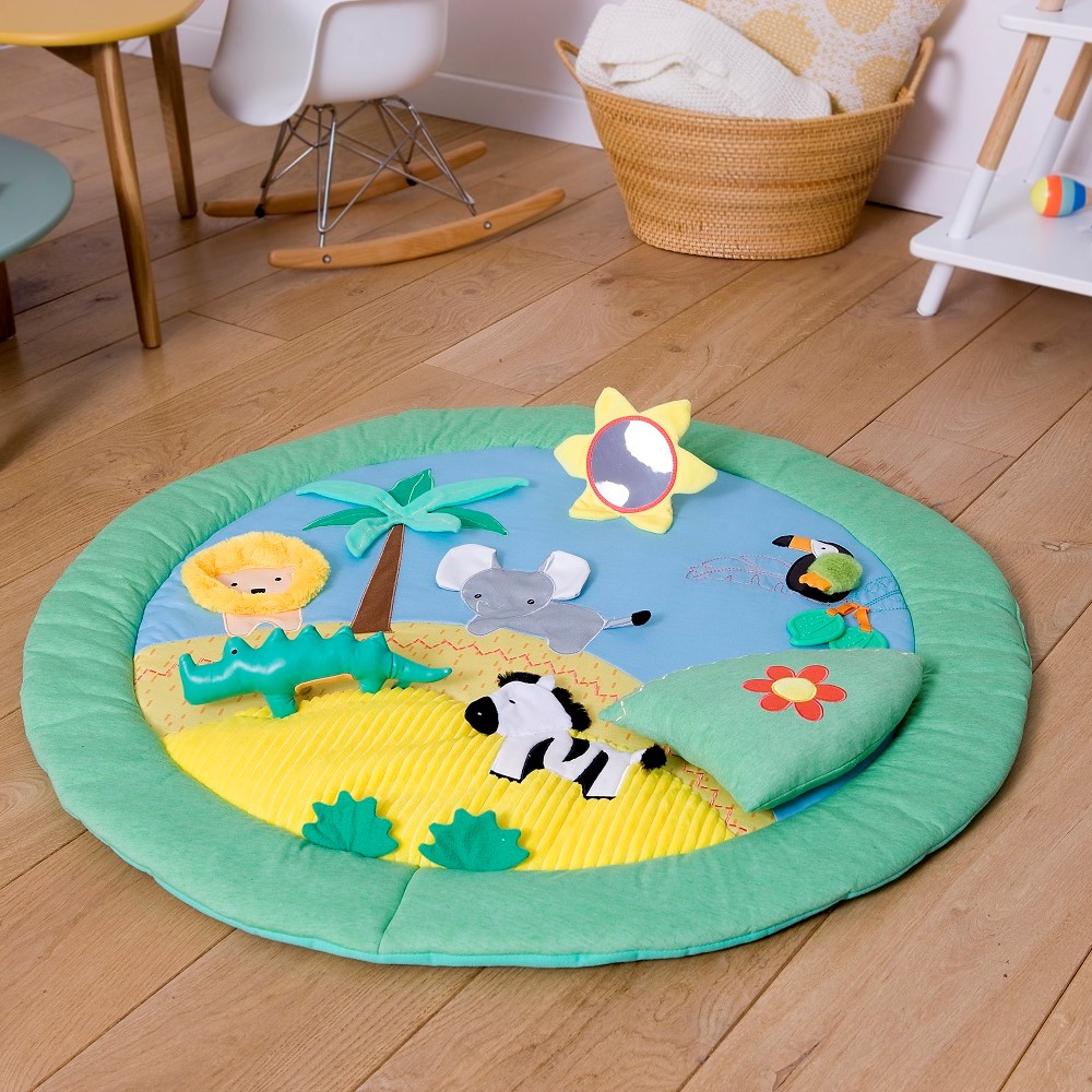 Little Big Friends Mata Edukacyjna Dżungla 0+