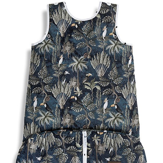 Sleepee Śpiworek Grow Up Jungle - Dark Blue 0-24 m