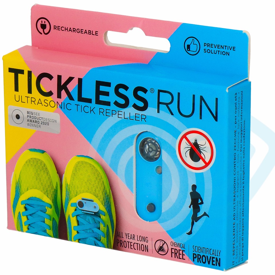 Tickless Run UV Blue - Odstraszacz kleszczy 0+