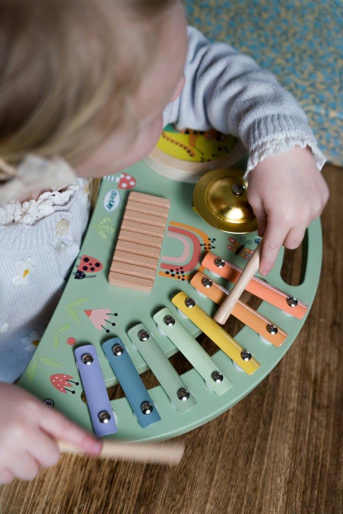 DANTOY Drewniany muzyczny stolik 