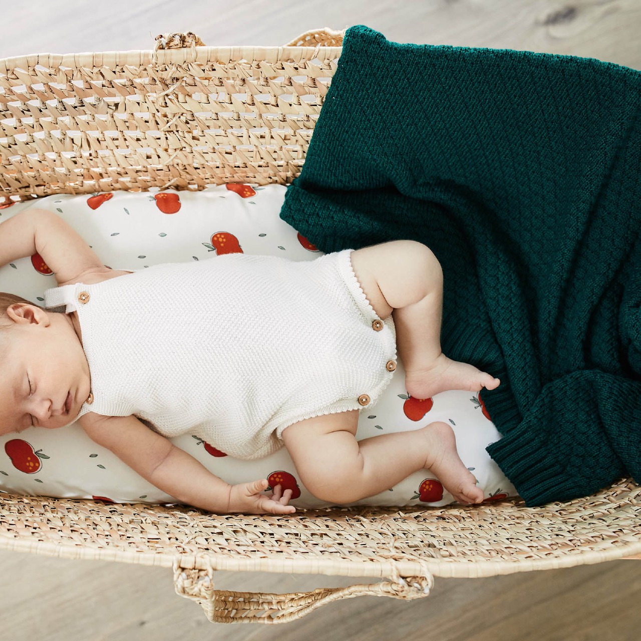 Pink No More Koc bubble FOREST 100x80cm Bawełna/Bambus 0+