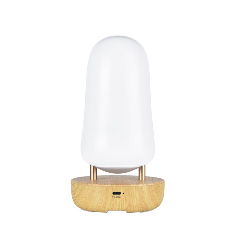 Rabbit&Friends Ptak Maskonur Lampka-Głośnik Biały